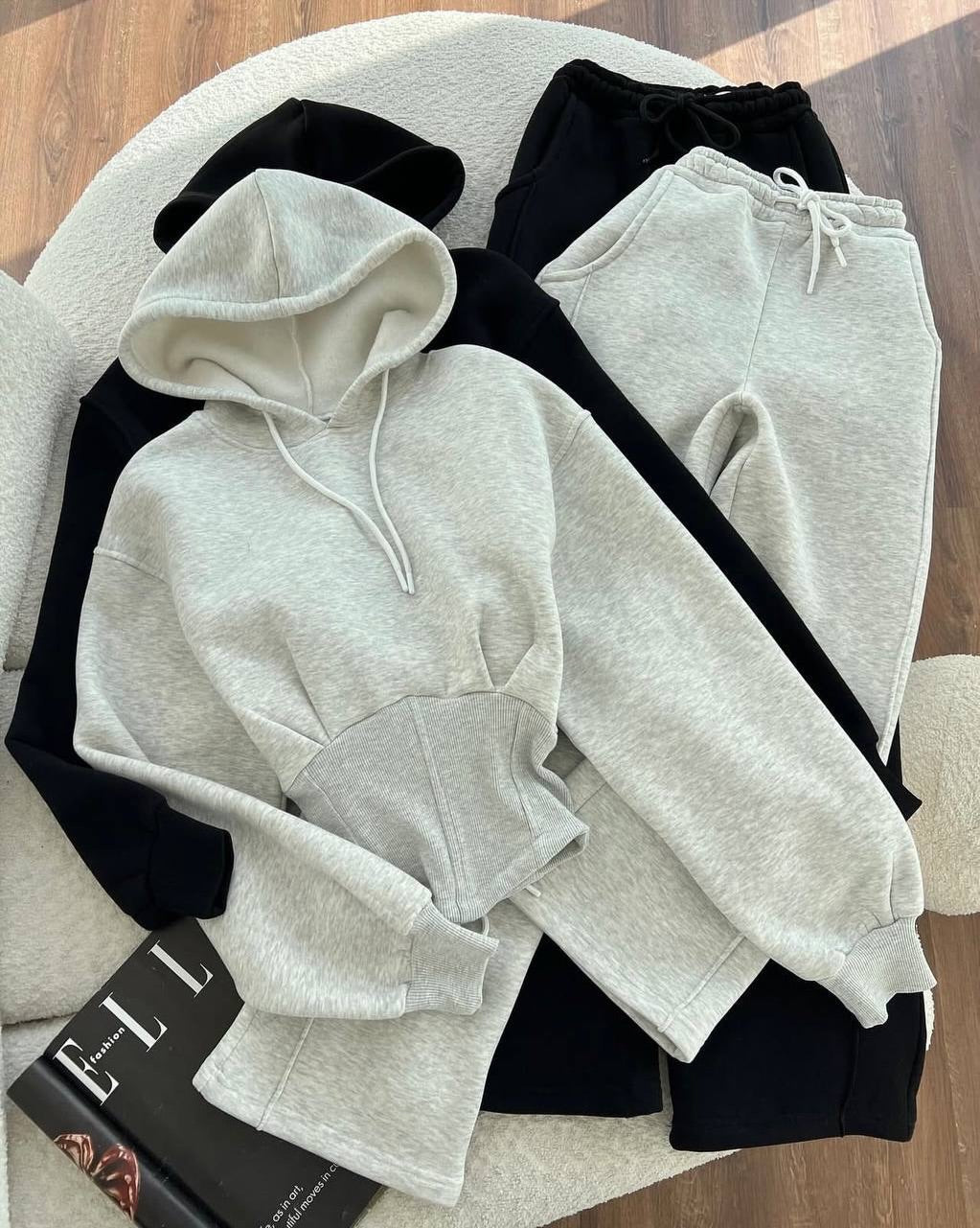 Lastik Bel Detaylı Set Takım - Görsel 1
