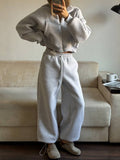Modern Oversize Gri 3'lü Set - Görsel 1