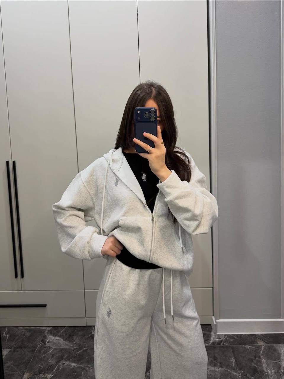 Polo Takım 3'lü Set Grey - Görsel 1