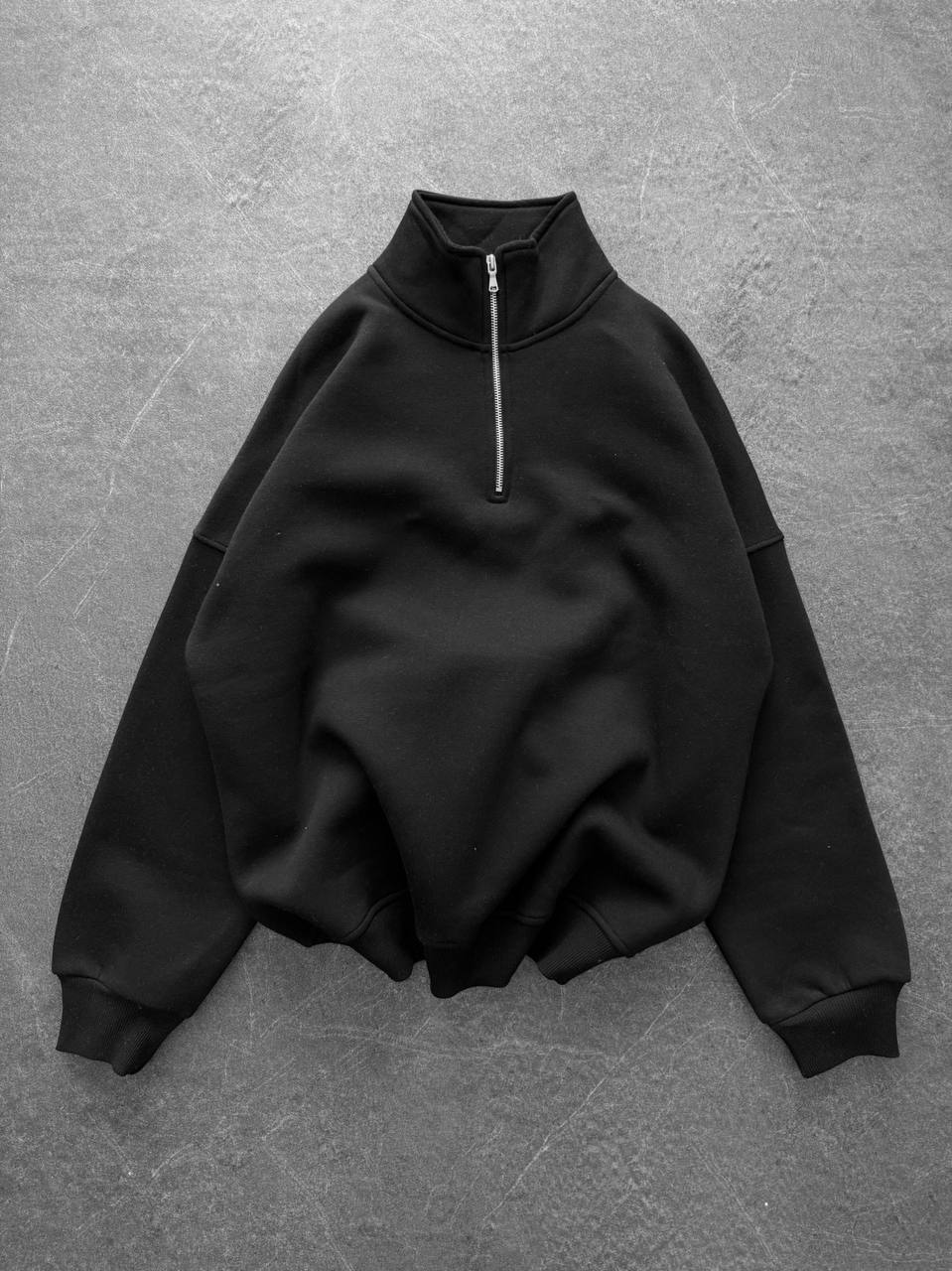 Yarım Fermuarlı Sweatshirt - Görsel 3