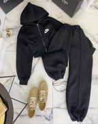Nike 3'lü Set Takım Siyah - Görsel 3
